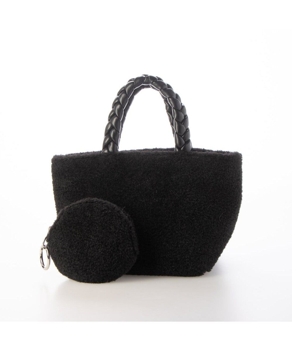 UNBILLION カシュカシュ cachecache / ブレイドハンドルボアミニトート 