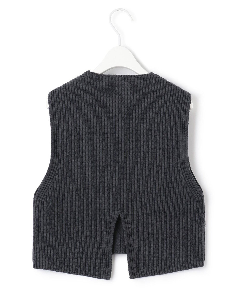 ICB 【洗える】 コットンテープリブベスト 