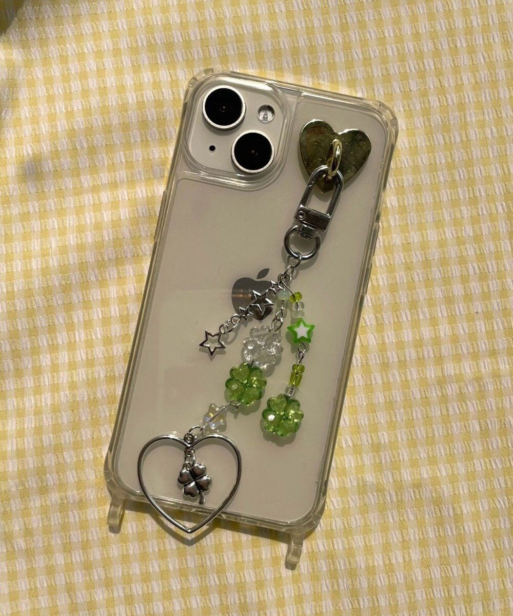 WEGO クローバービーズキーホルダー 