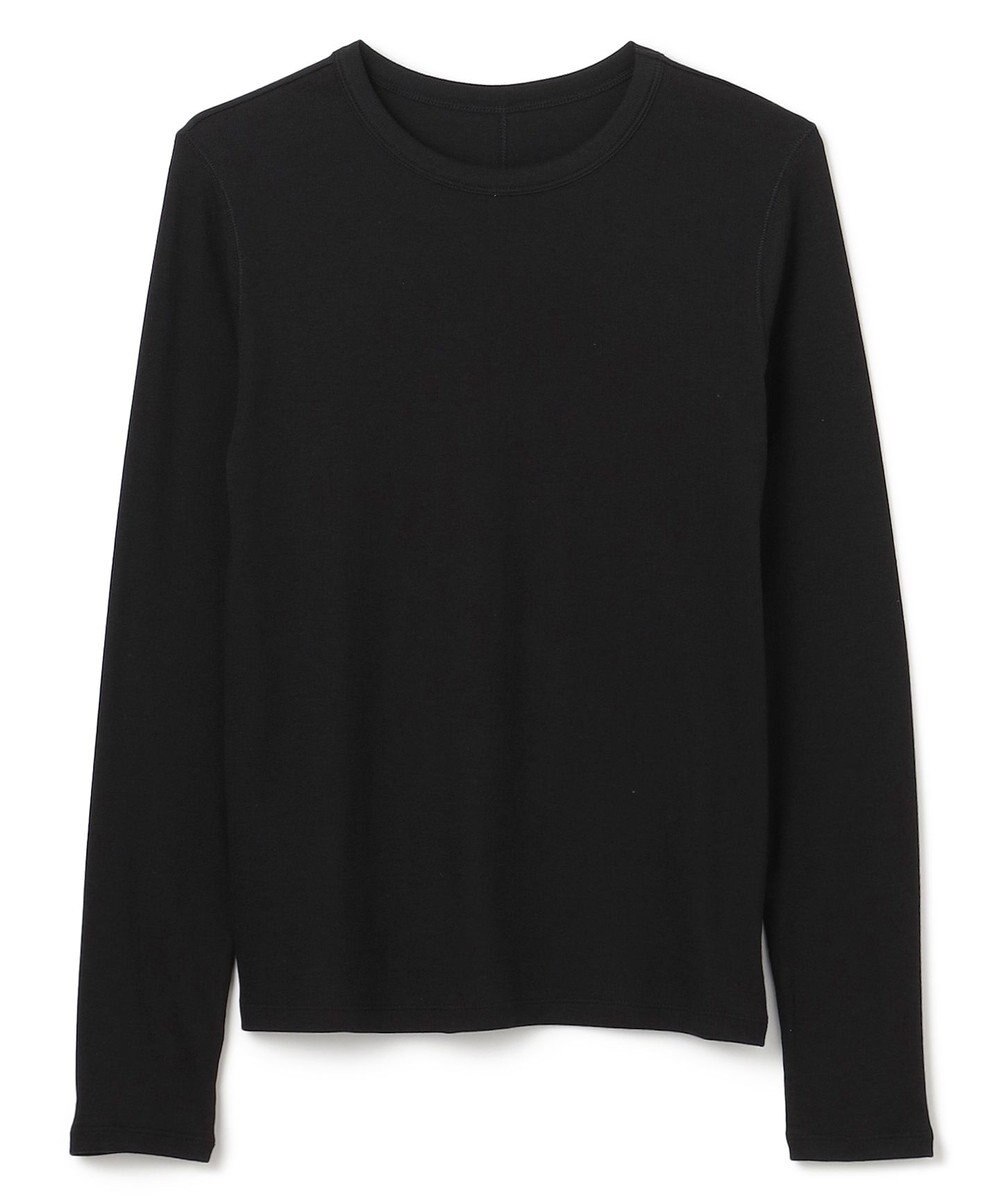 UNFILO コットンカシミヤ クルーネックカットソー 