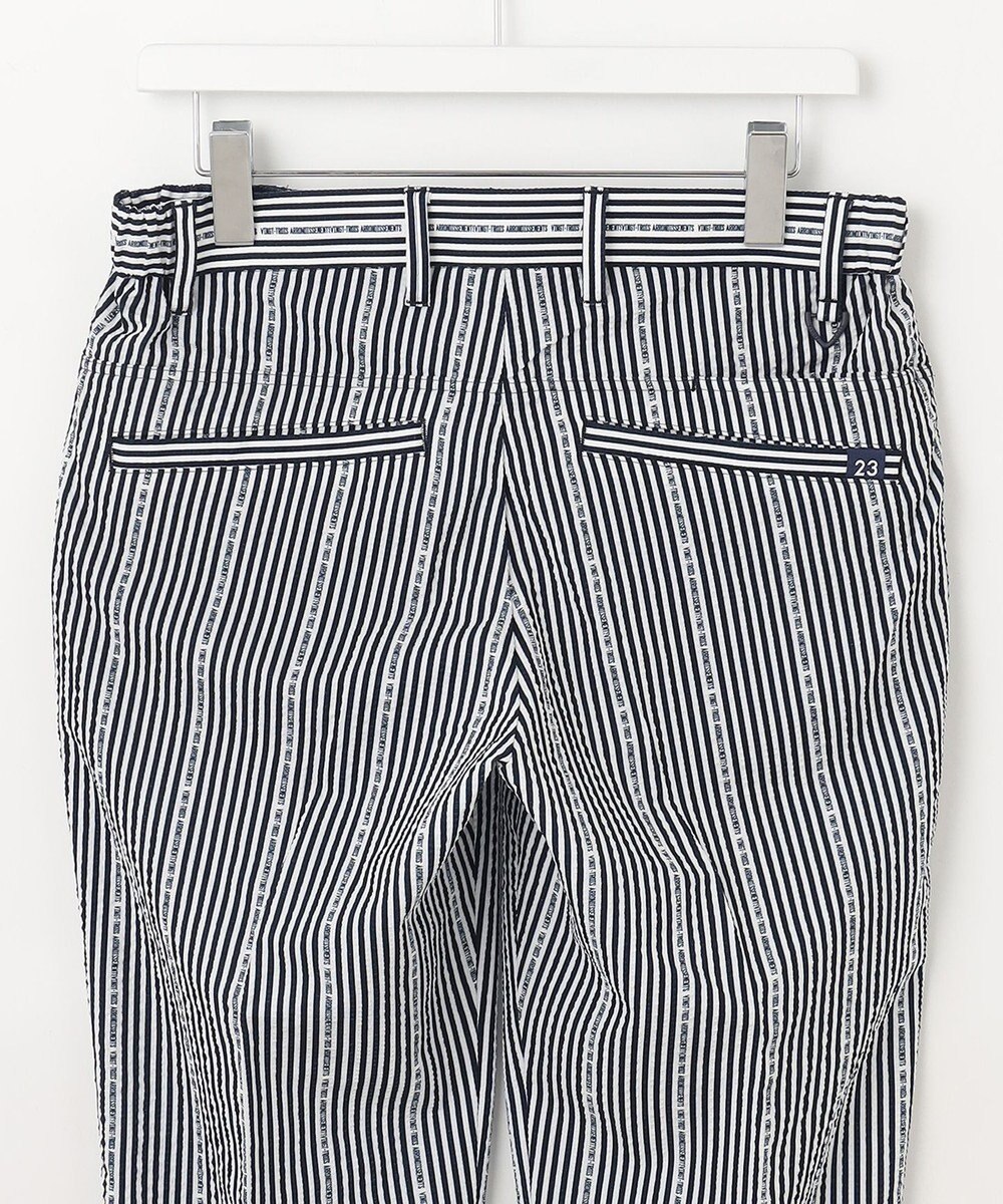 23区GOLF 【MEN】【撥水】ロゴストライプパンツ 