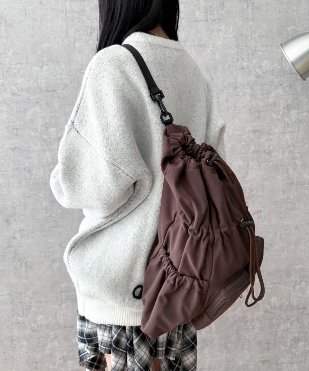 WEGO 2ポケットドロストナップサック 