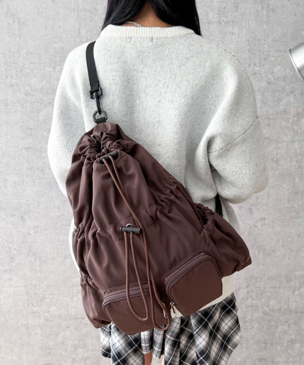 WEGO 2ポケットドロストナップサック 