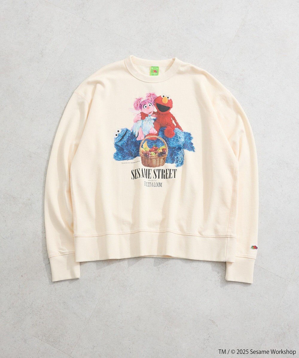 Green Parks セサミストリートミーツフルーツオブザルーム　スウェット 
