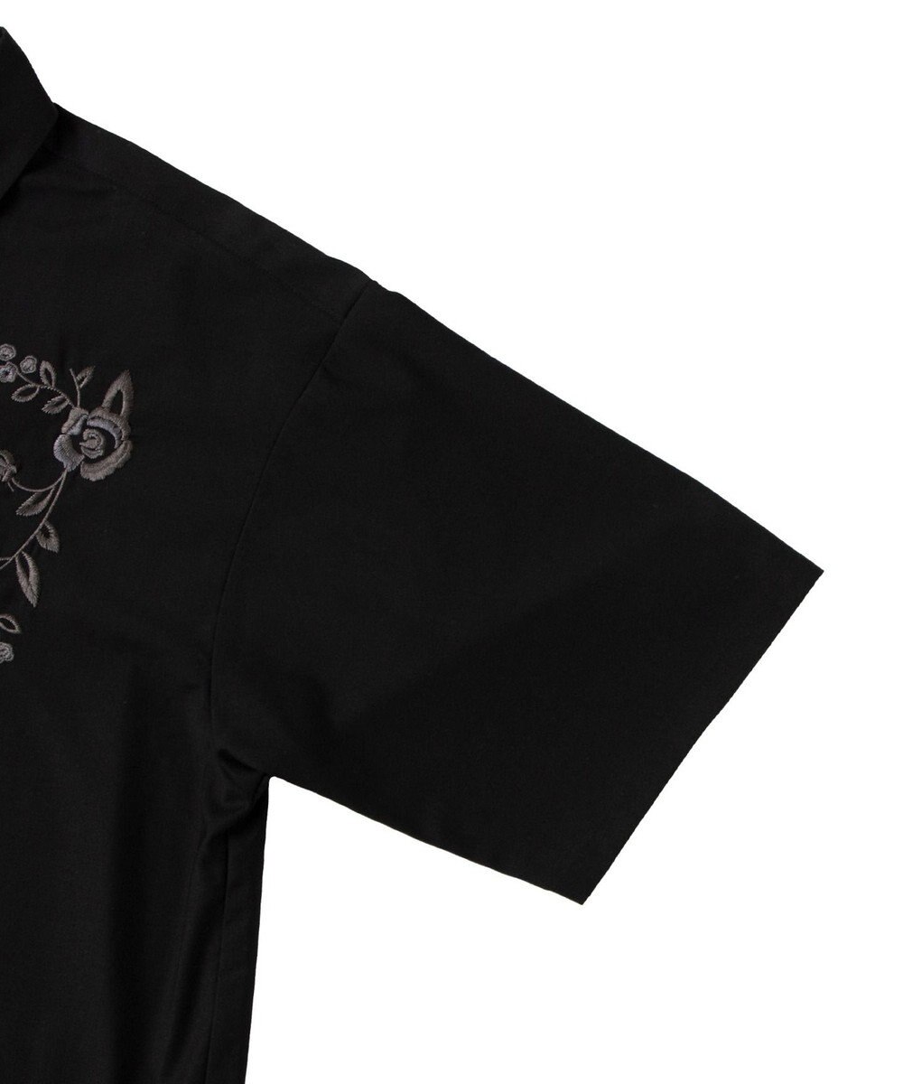 WEGO TRフラワーモチーフシャツ（S） 