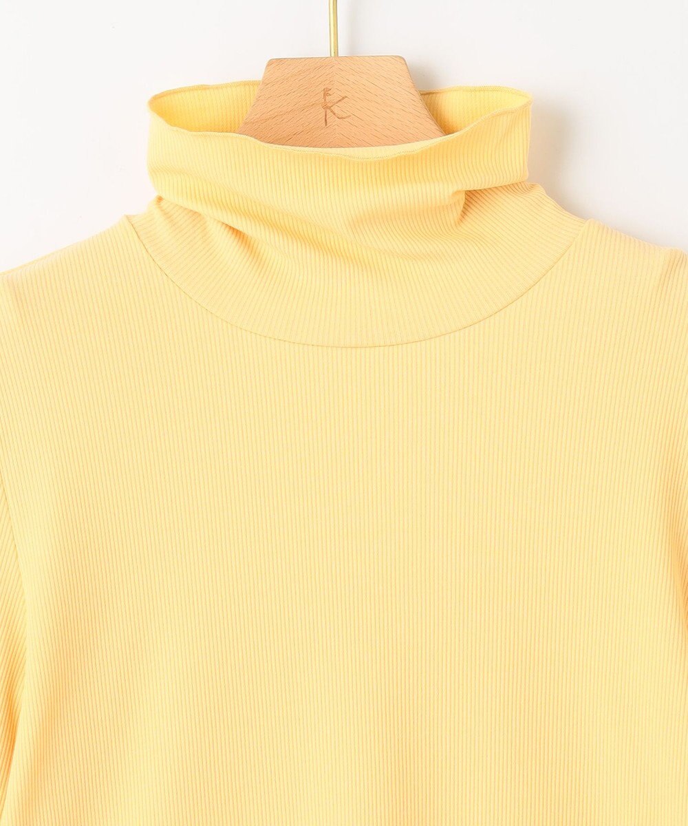 組曲 【洗える】フライスタートルネック カットソー 