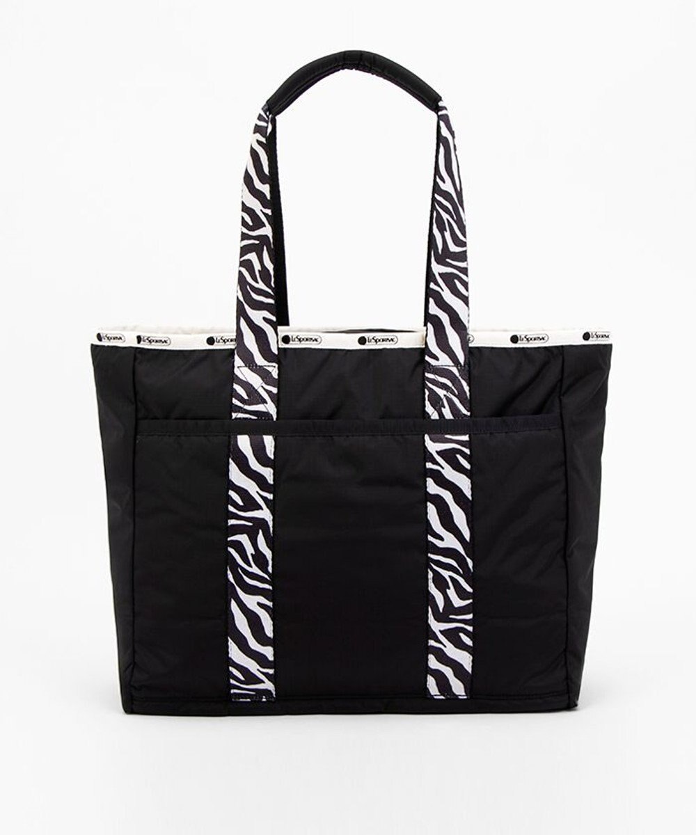 LeSportsac CLASSIC ZIP TOTE/ノワールゼブラ 
