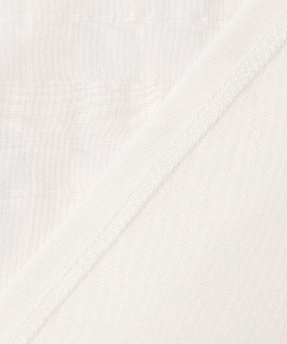 23区 【先行予約】シアーチェックレイヤード フレア Tブラウス 