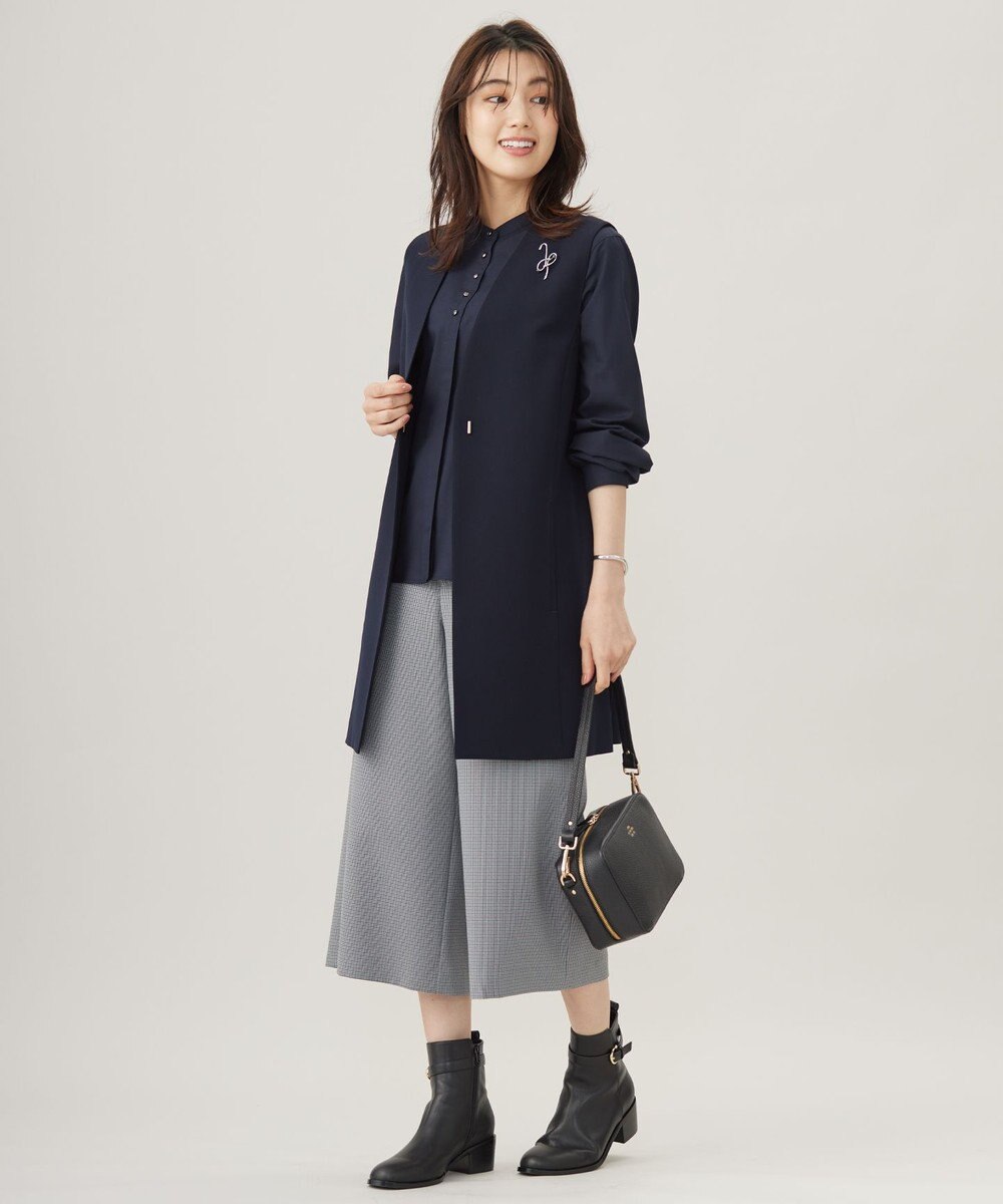 J.PRESS LADIES L 【WEB限定カラーあり・洗える】LANATEC キュロット パンツ 