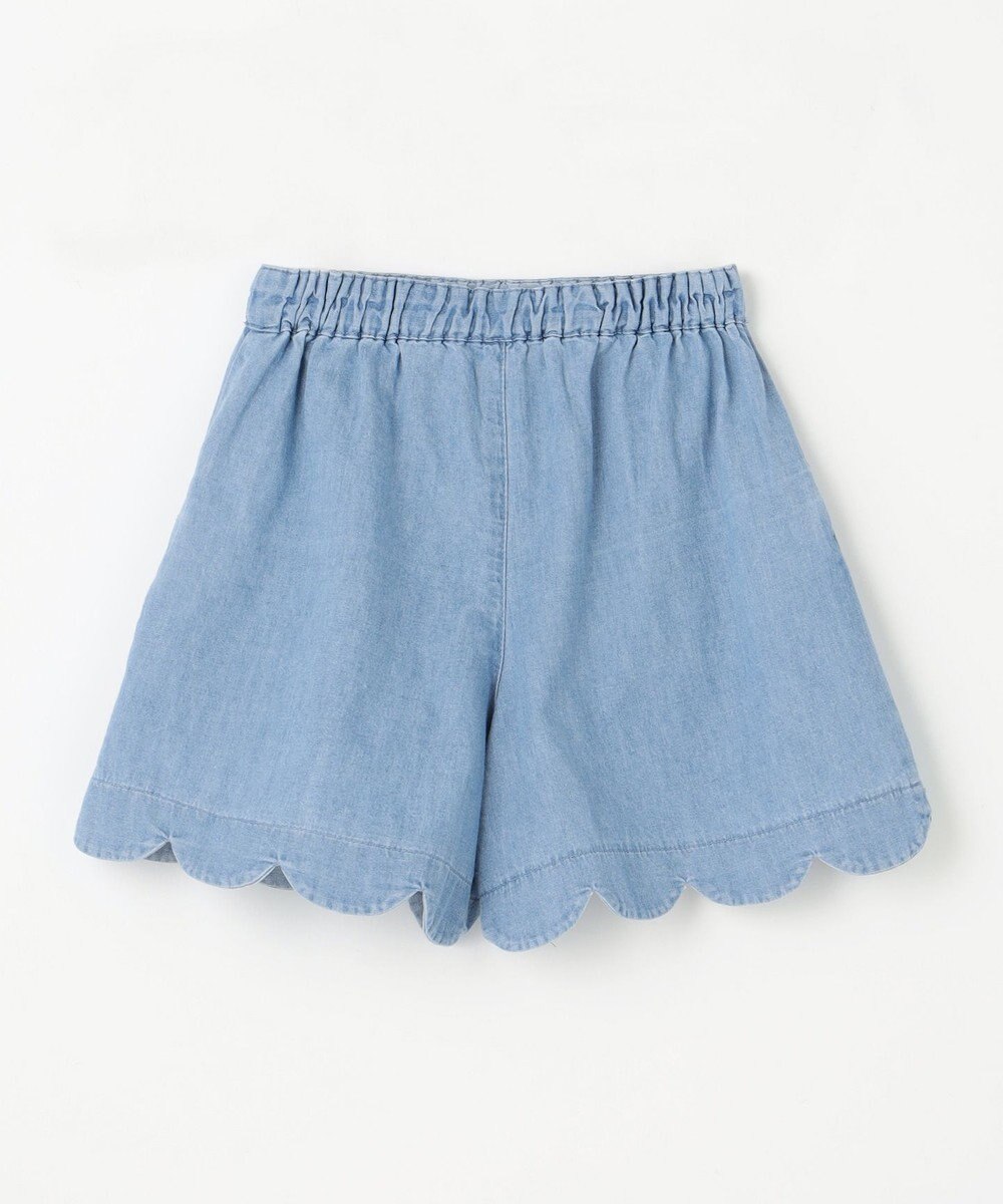 ANY KIDS 裾 スカラップ ショートパンツ 