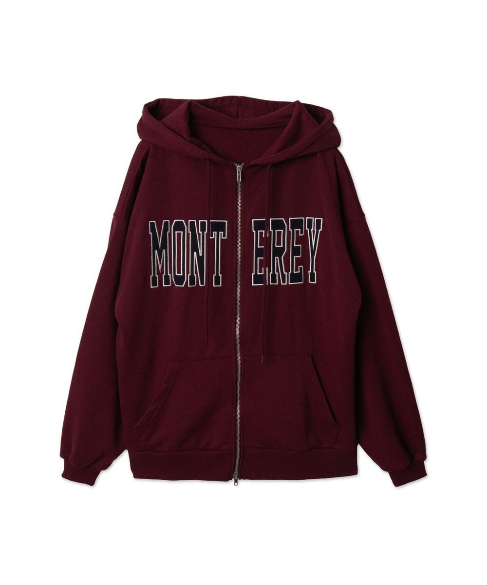 WEGO ロゴWジップビッグパーカー 