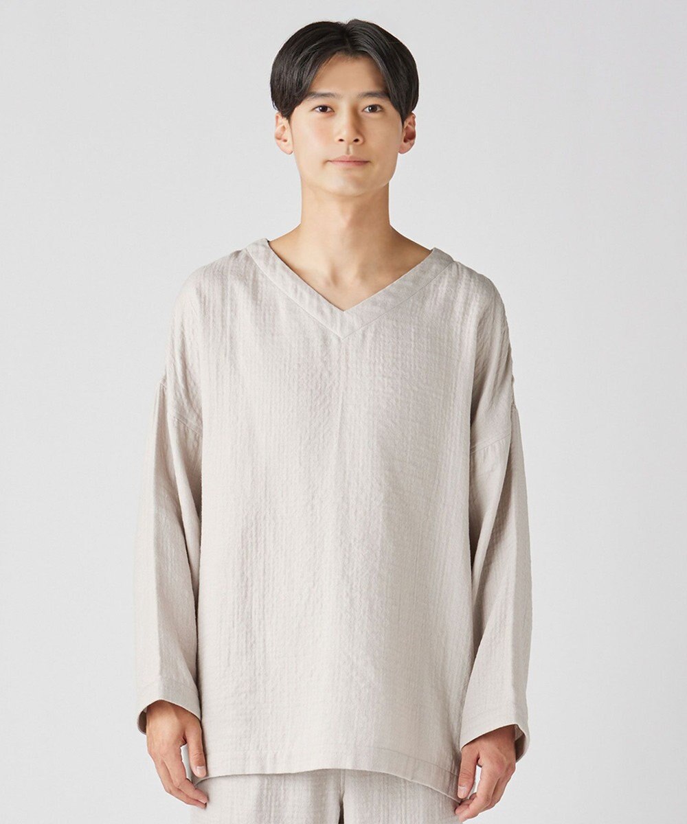 UCHINO マシュマロガーゼシンプルパジャマ ユニセックス 