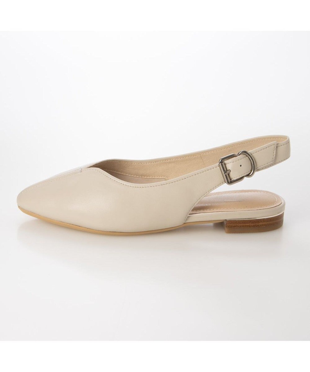 ing <ing>センターシームバックベルトパンプス 