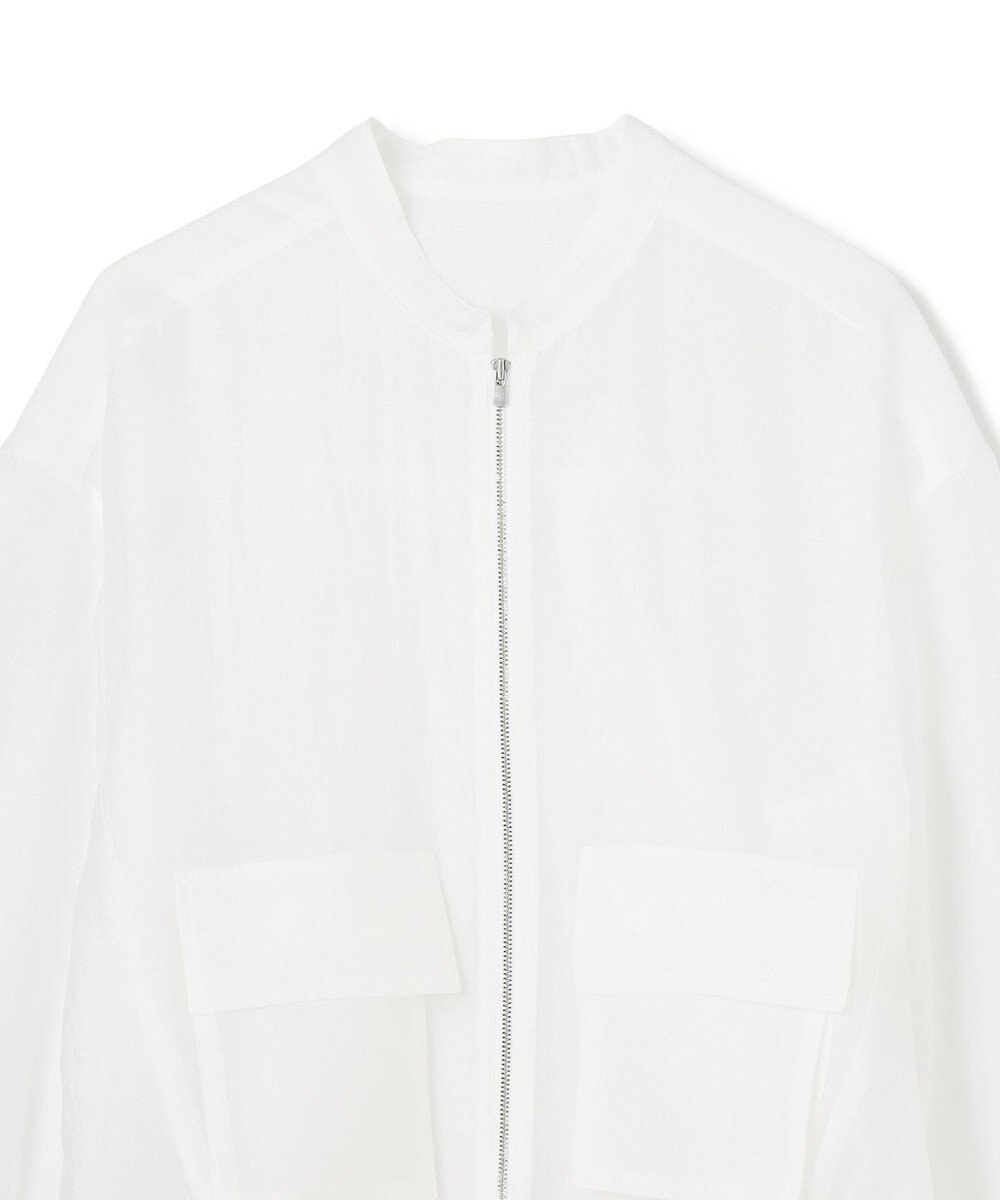 GRACE CONTINENTAL シアードレープブルゾン 