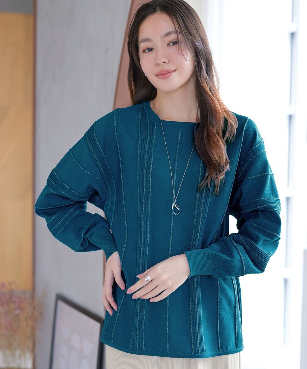 Tiaclasse ラメリブドルマントップス 