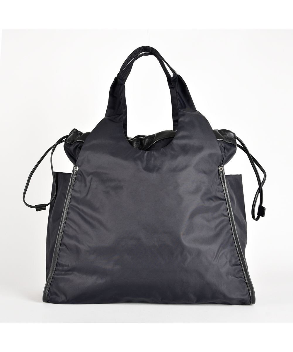 Y'SACCS ドローストリング×シープレザー　トート 