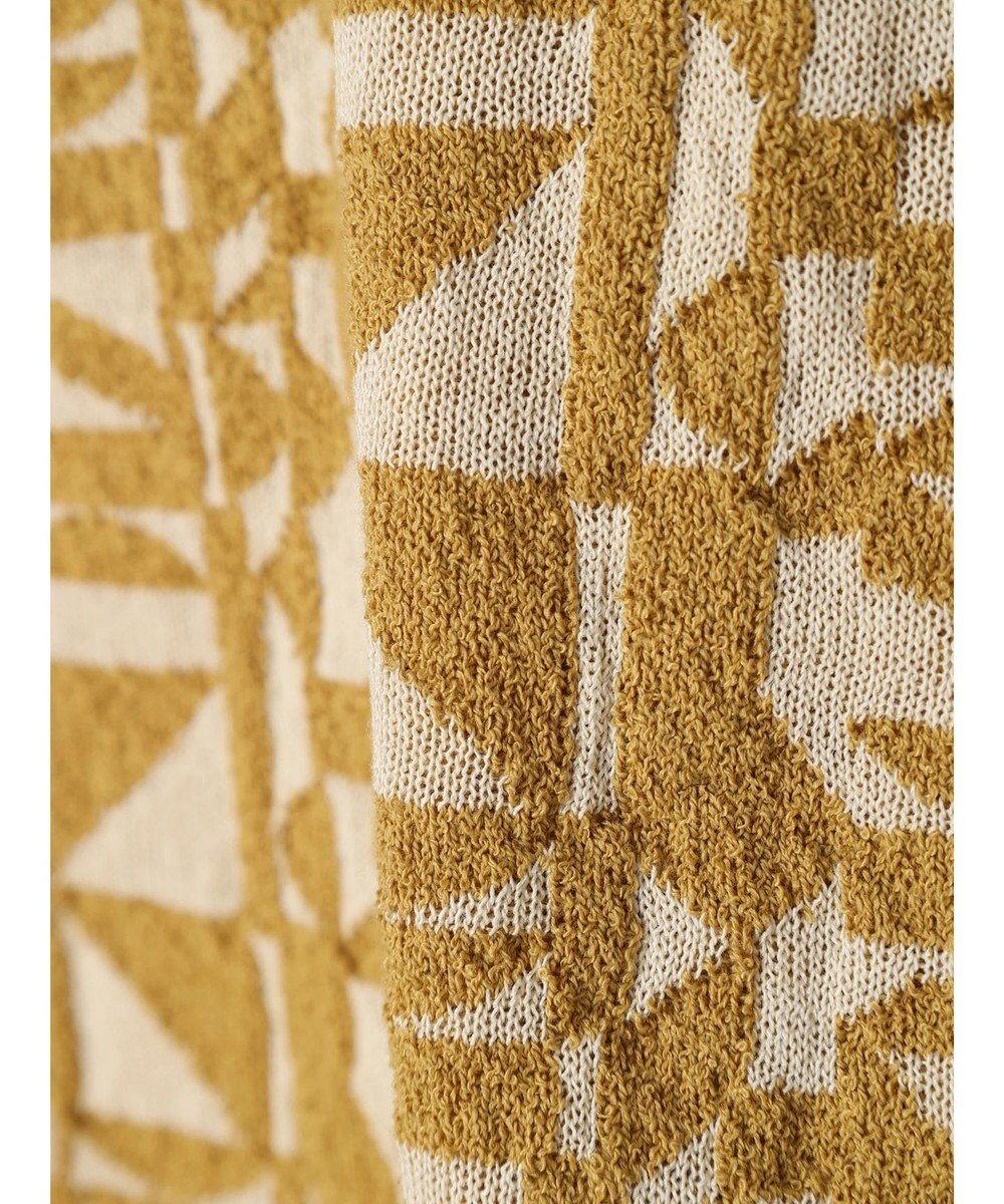 Green Parks ａ．ニットジャガード柄ワンピース 