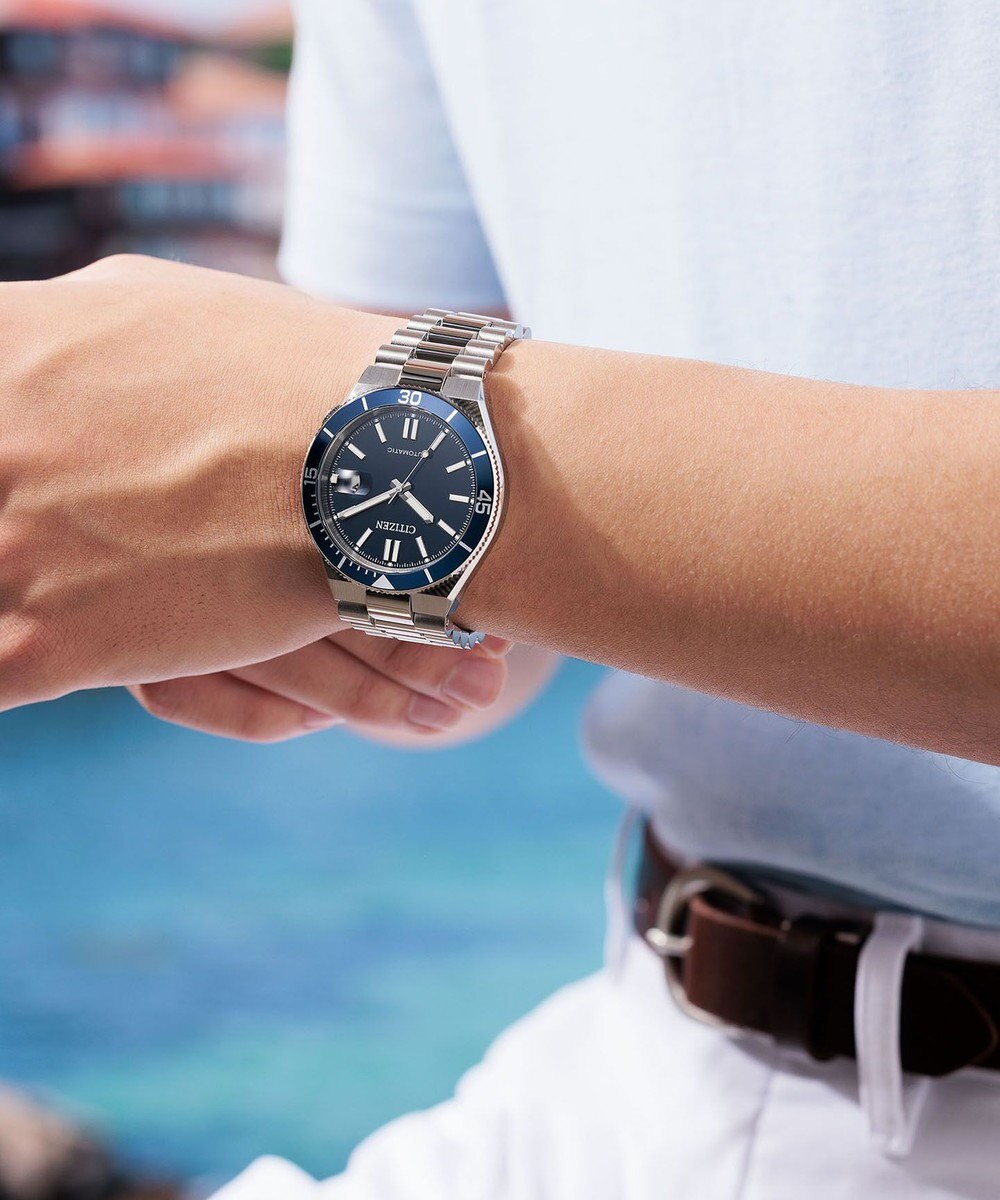 CITIZEN 【メカニカルウオッチ TSUYOSA】豊富なカラーバリエーションが人気の機械式腕時計 NJ0230-59L 