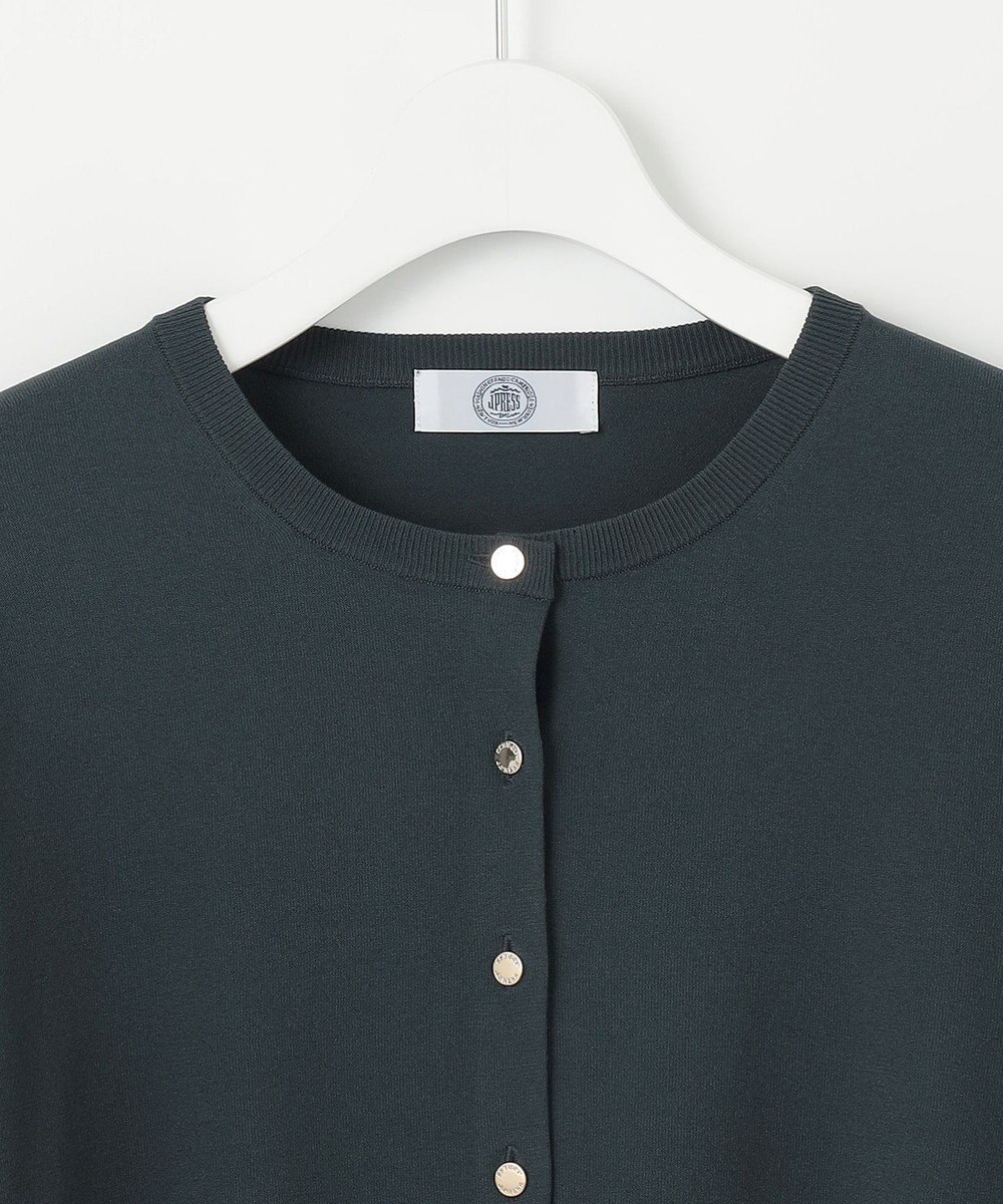 J.PRESS LADIES L 【洗える】 レーヨンエリートストレッチ カーディガン 