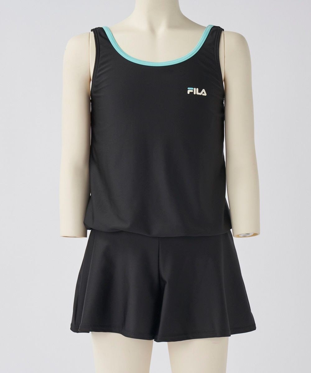 OP／FILA 【FILA】キュロットタイプのワンピーススクール水着 