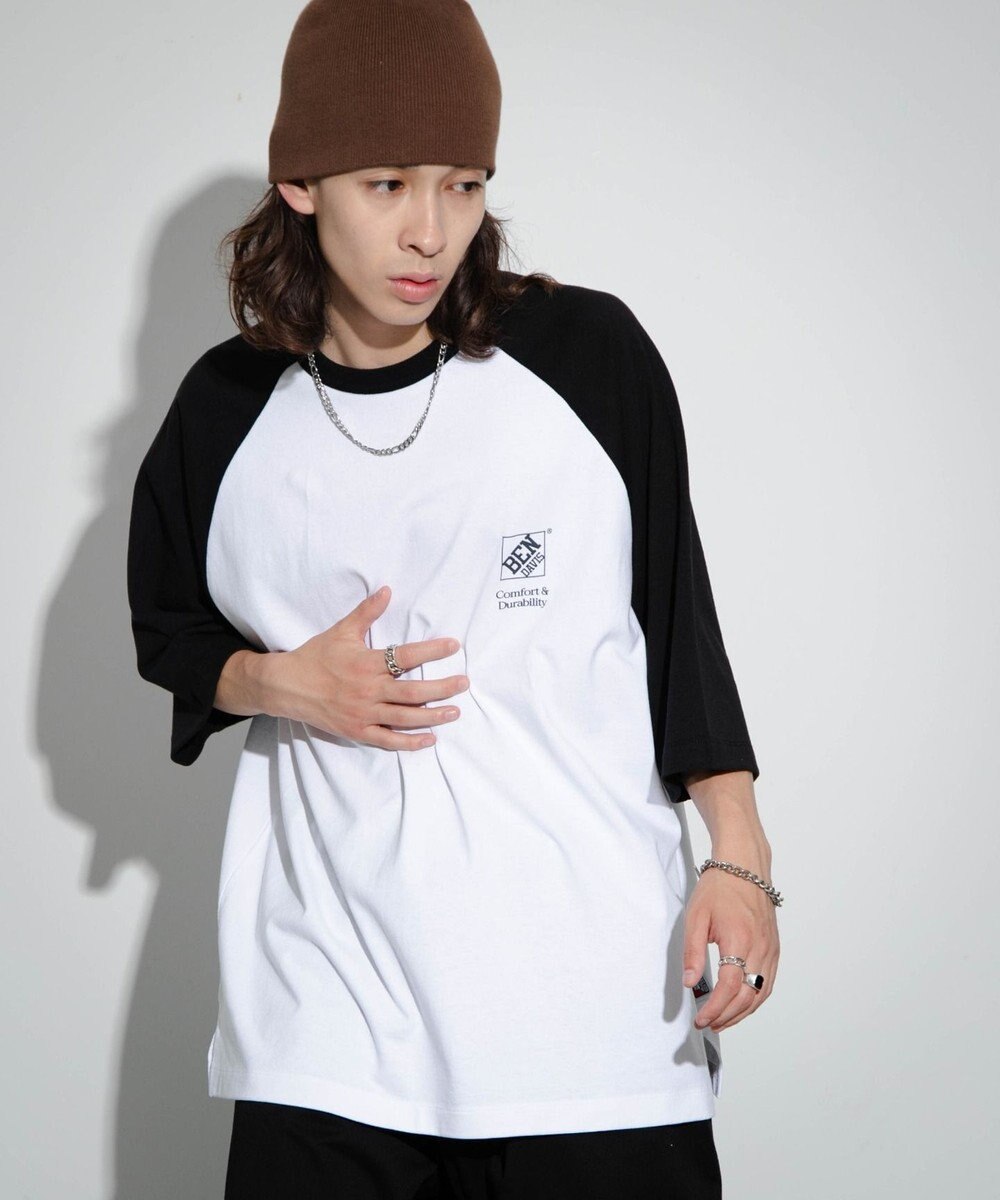 WEGO 【ユニセックス着用ITEM】別注ベンデイビスラグランT 