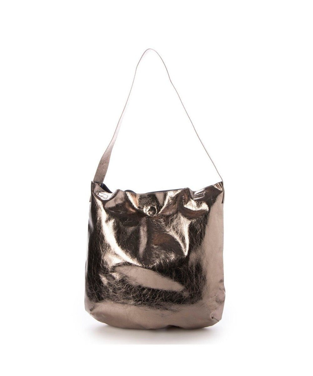 UNBILLION カシュカシュ cachecache / クラッシュメタリック2wayホーボーショルダー 