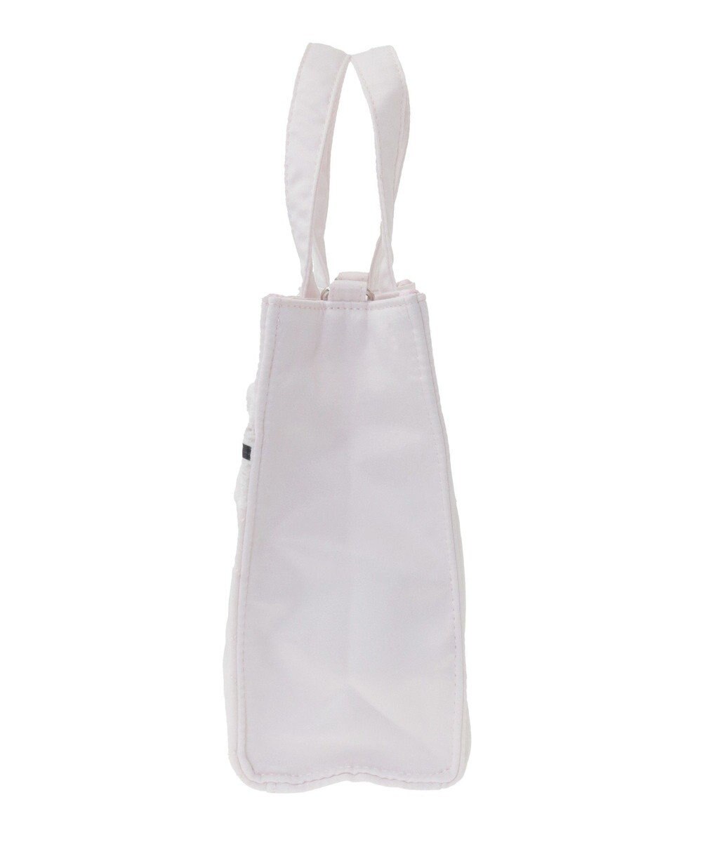 Maison de FLEUR コットンフリル2Wayトートバッグ 