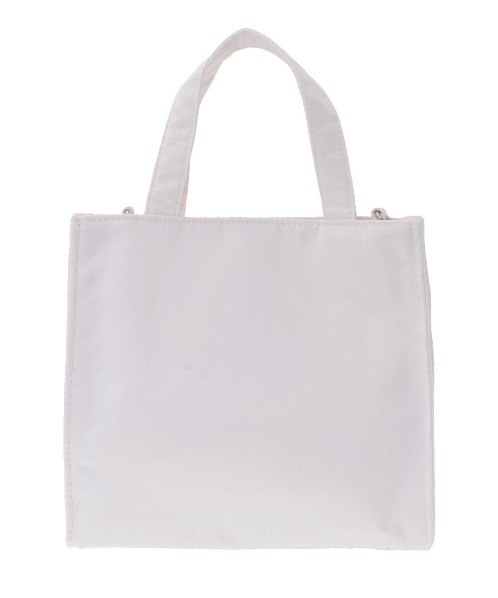 Maison de FLEUR コットンフリル2Wayトートバッグ 