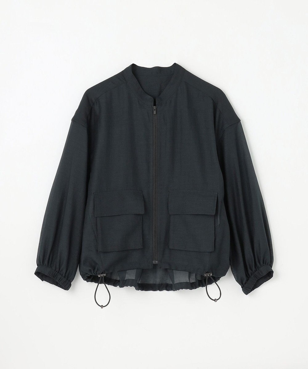 GRACE CONTINENTAL シアードレープブルゾン 