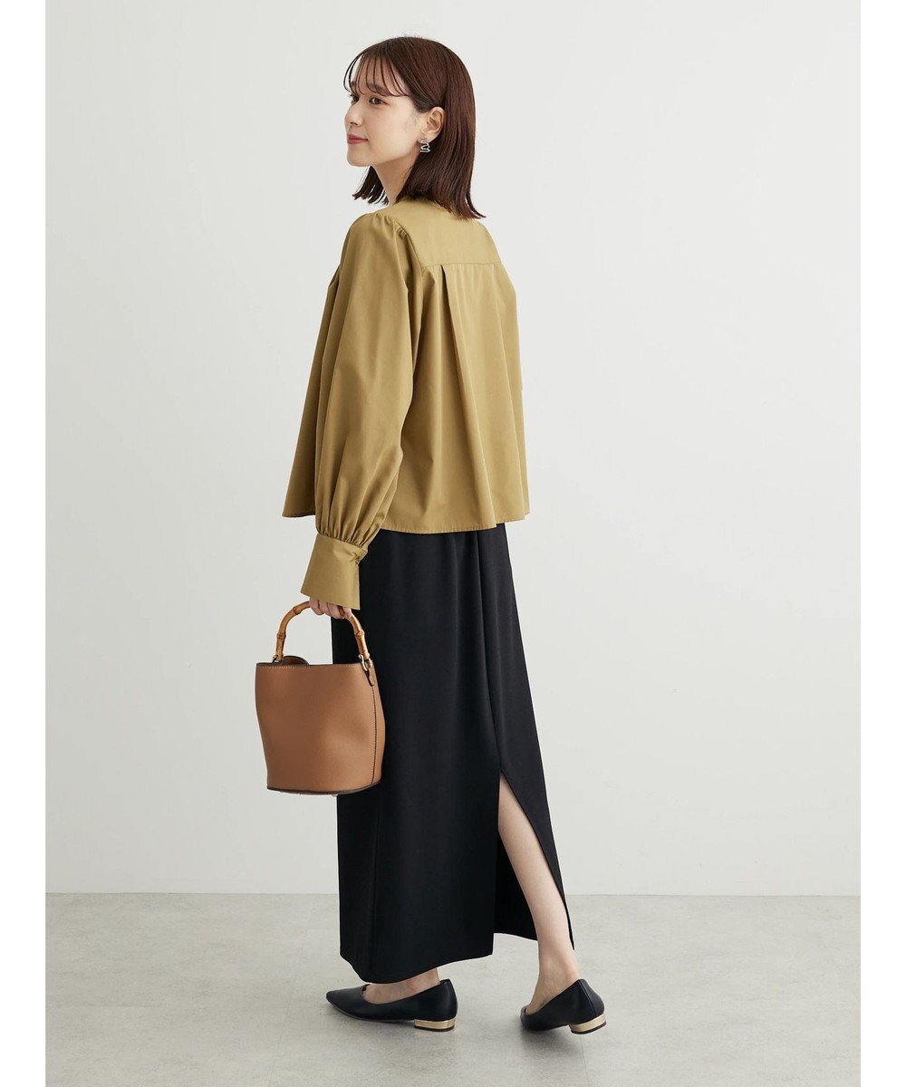 Green Parks タックブラウス 