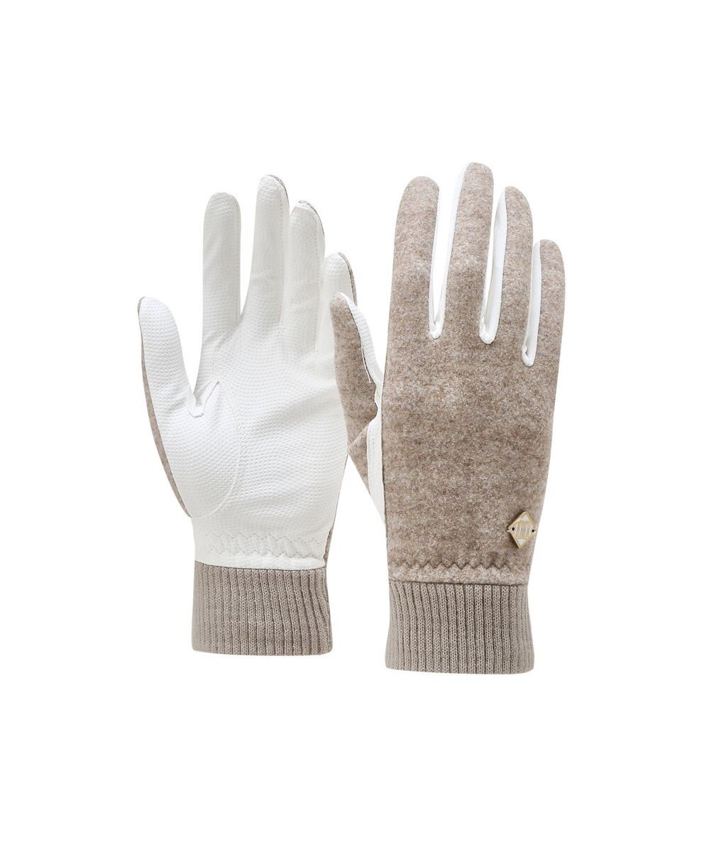DAKS 【DAKS GOLF】ニット＆羊革グローブ 