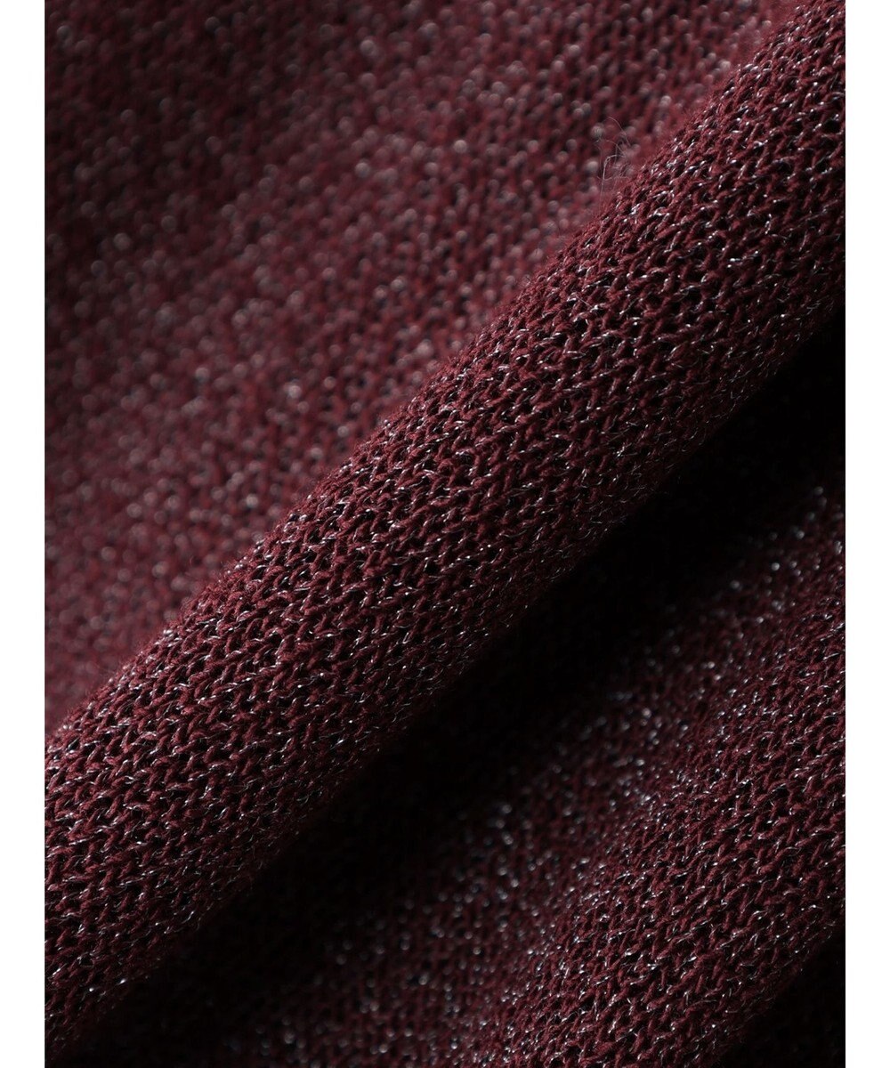 Green Parks ・ＥＬＥＮＣＡＲＥ　ＤＵＥバックパールシアー５分ニット 