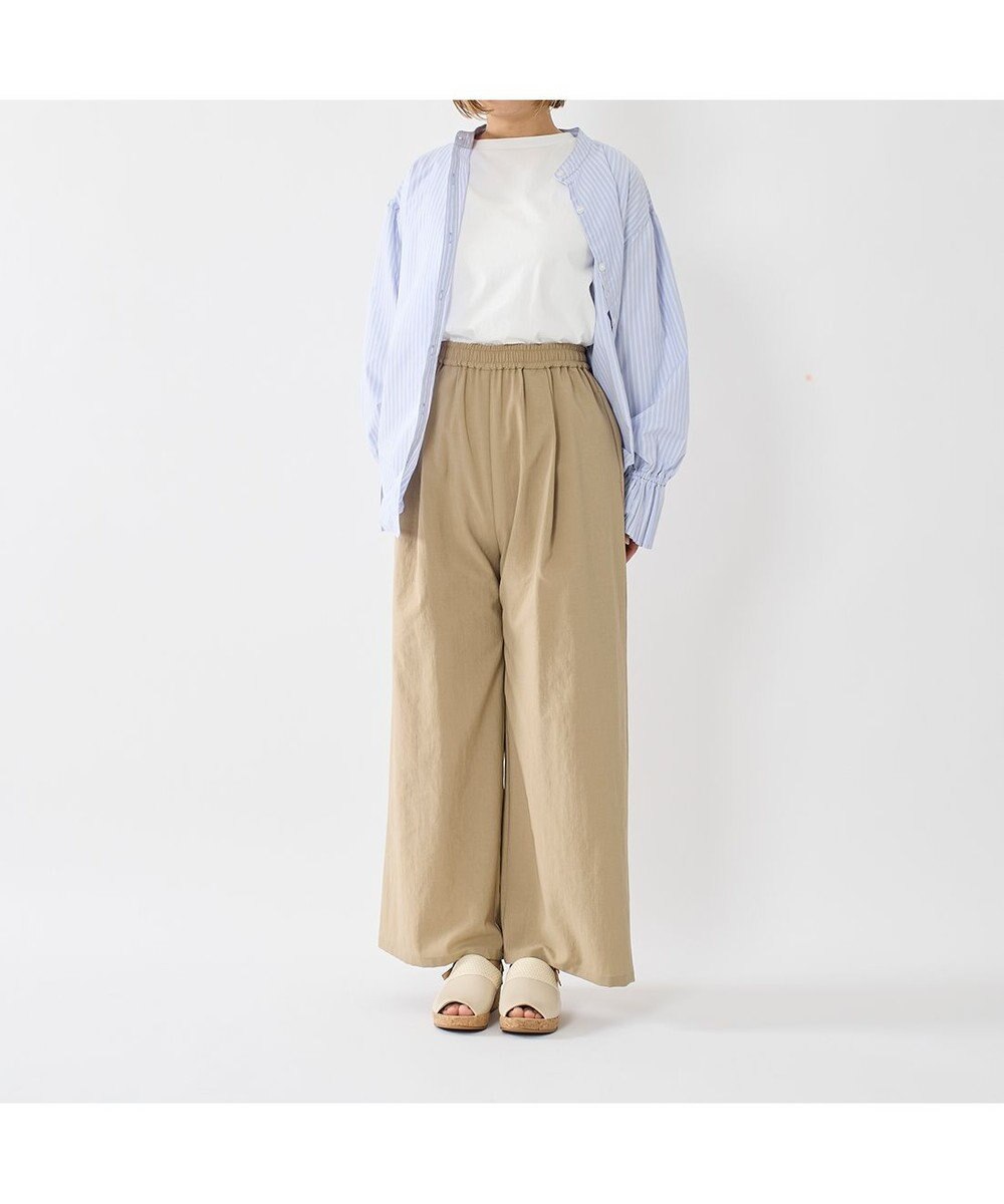 ing <ing>バックベルトウエッジサンダル 