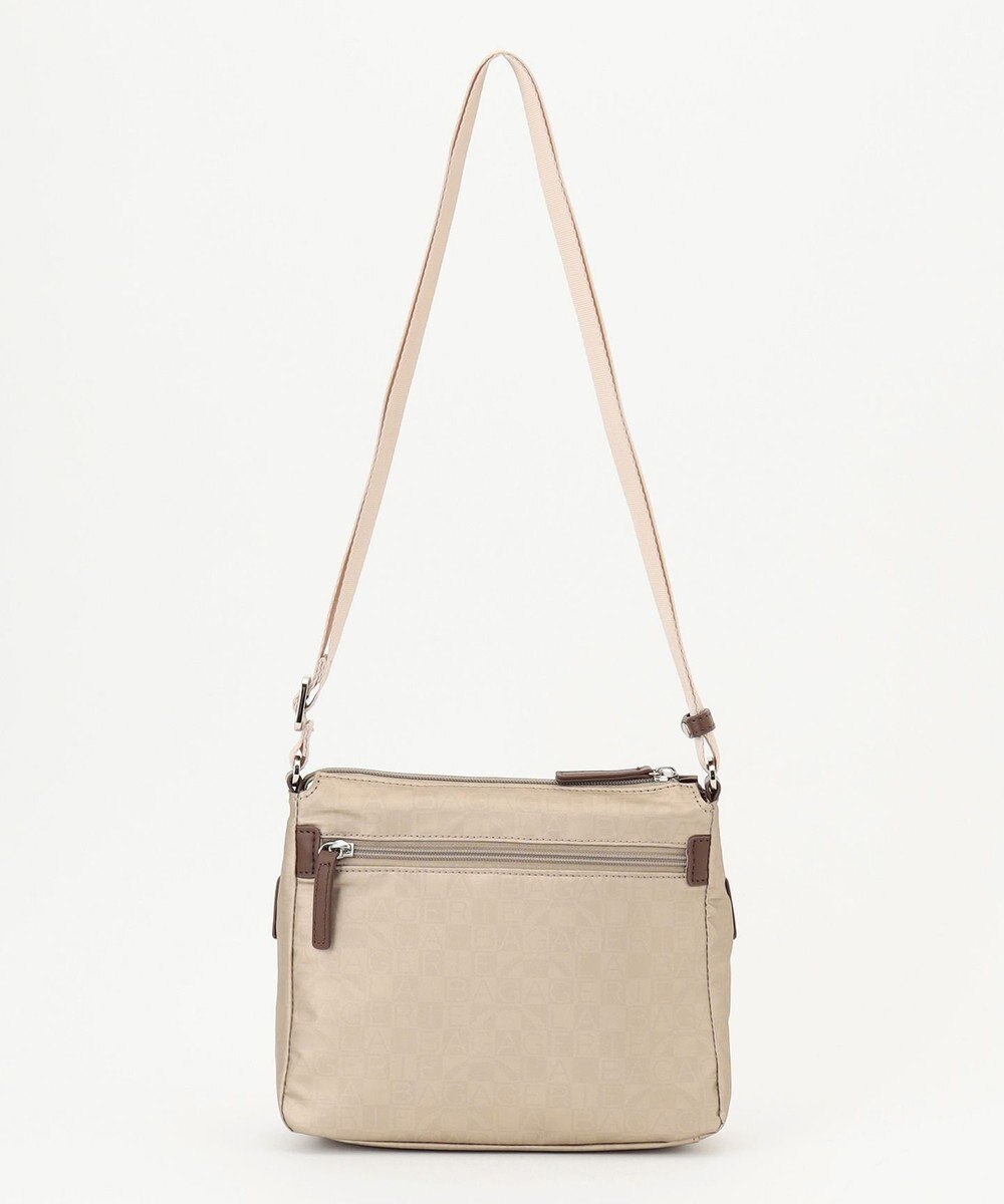 LA BAGAGERIE モノグラム　スクエアナイロンショルダー　SSサイズ 