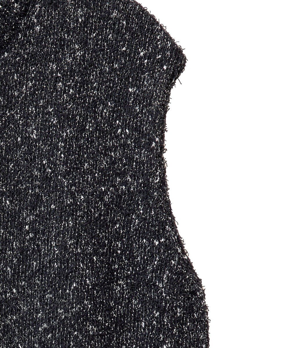 Green Parks ツィード風金釦ニットベスト 