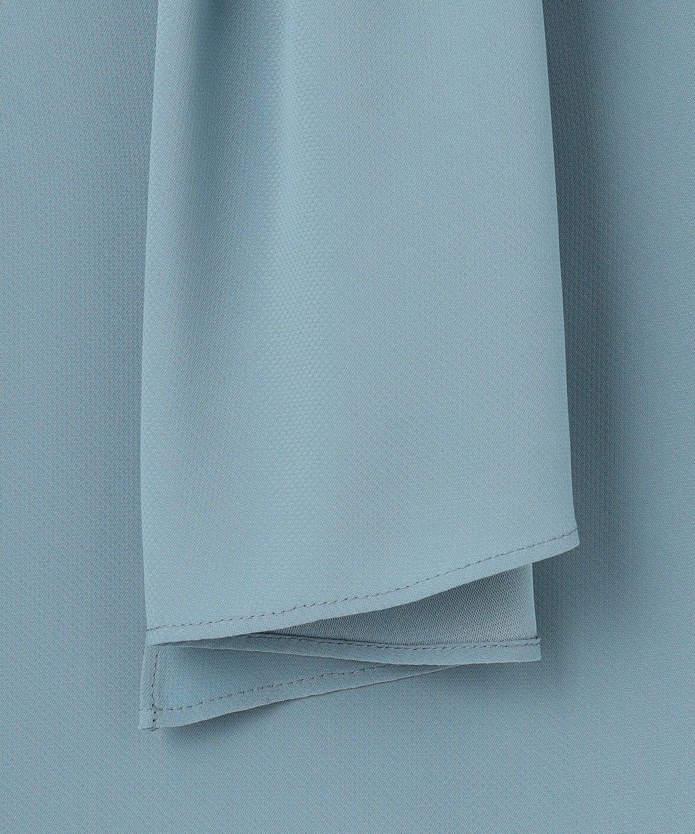 ICB 【洗える・UVケア】BackSatinAmunzen スカーフタイブラウス 