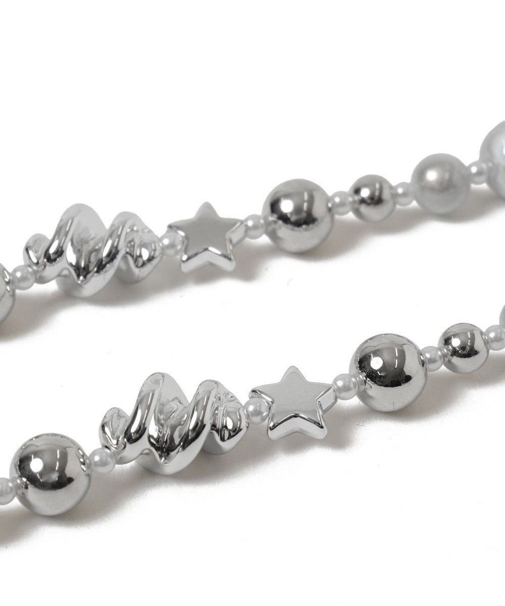 WEGO メタルビーズモチーフストラップ 