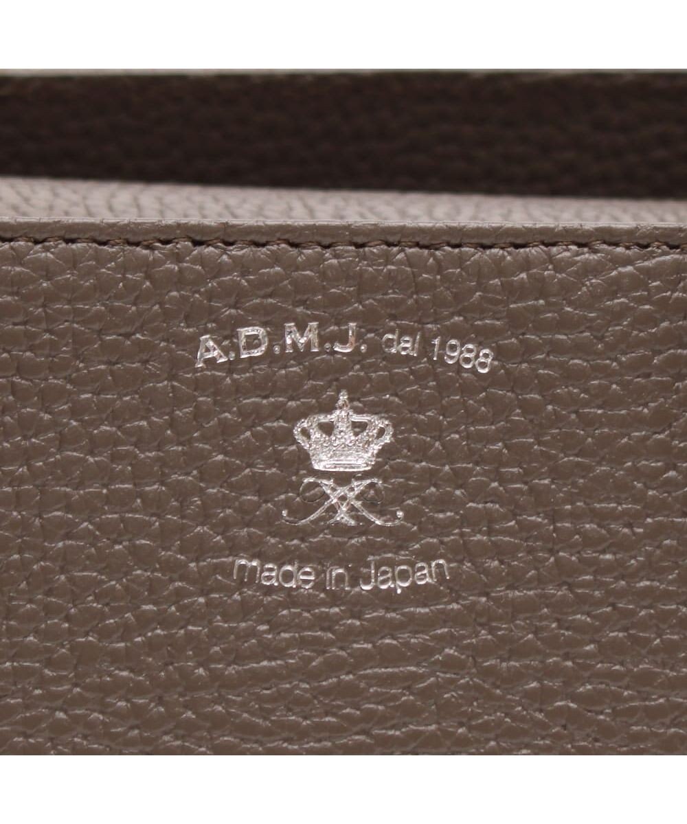 A.D.M.J. 牛革ミニトートバッグ※SILVER金具 