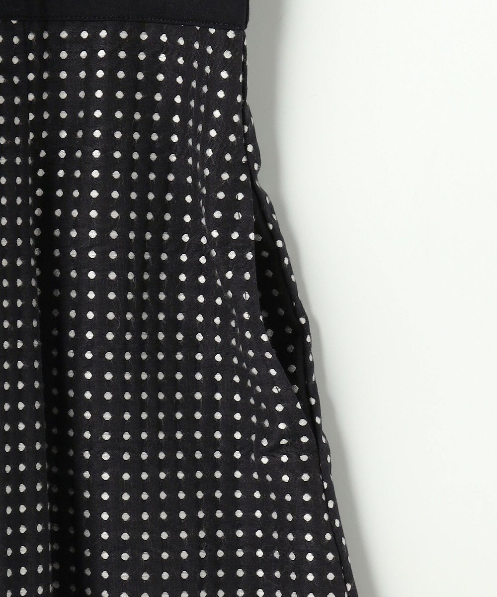 組曲 KIDS 【110-140㎝】 ドットジャガードワンピース＆ジャケットセット 