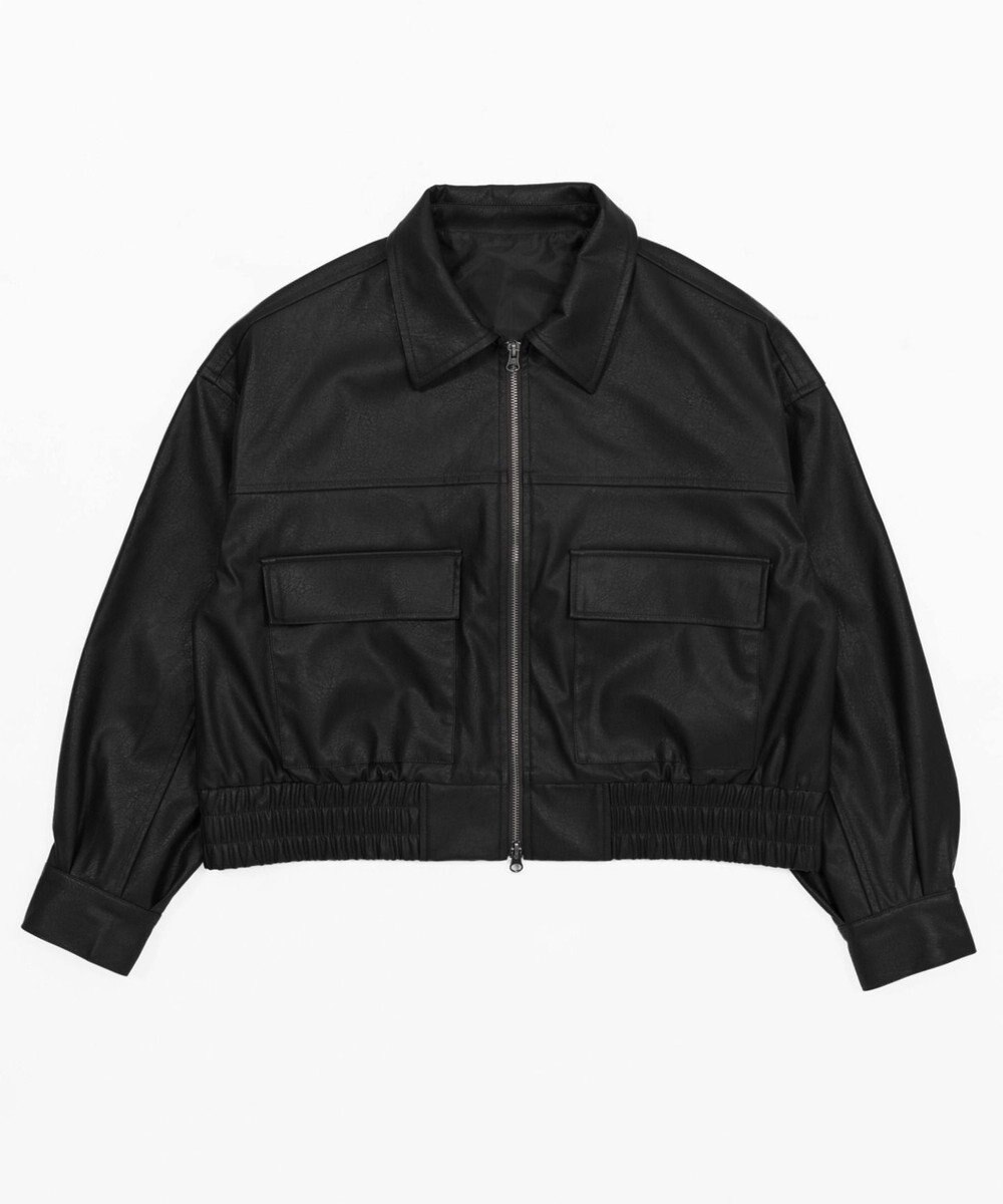 WEGO PUショートジャケット 