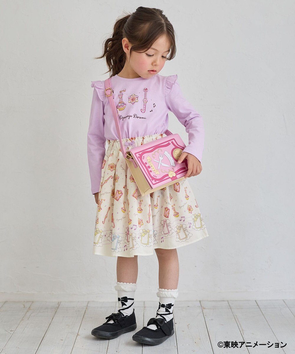 ANY KIDS 【も～っと！おジャ魔女どれみ×any FAM】長袖Tシャツ 