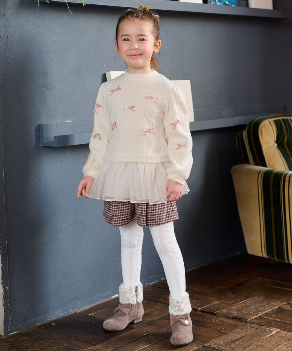 ANY KIDS チェックショートパンツ 