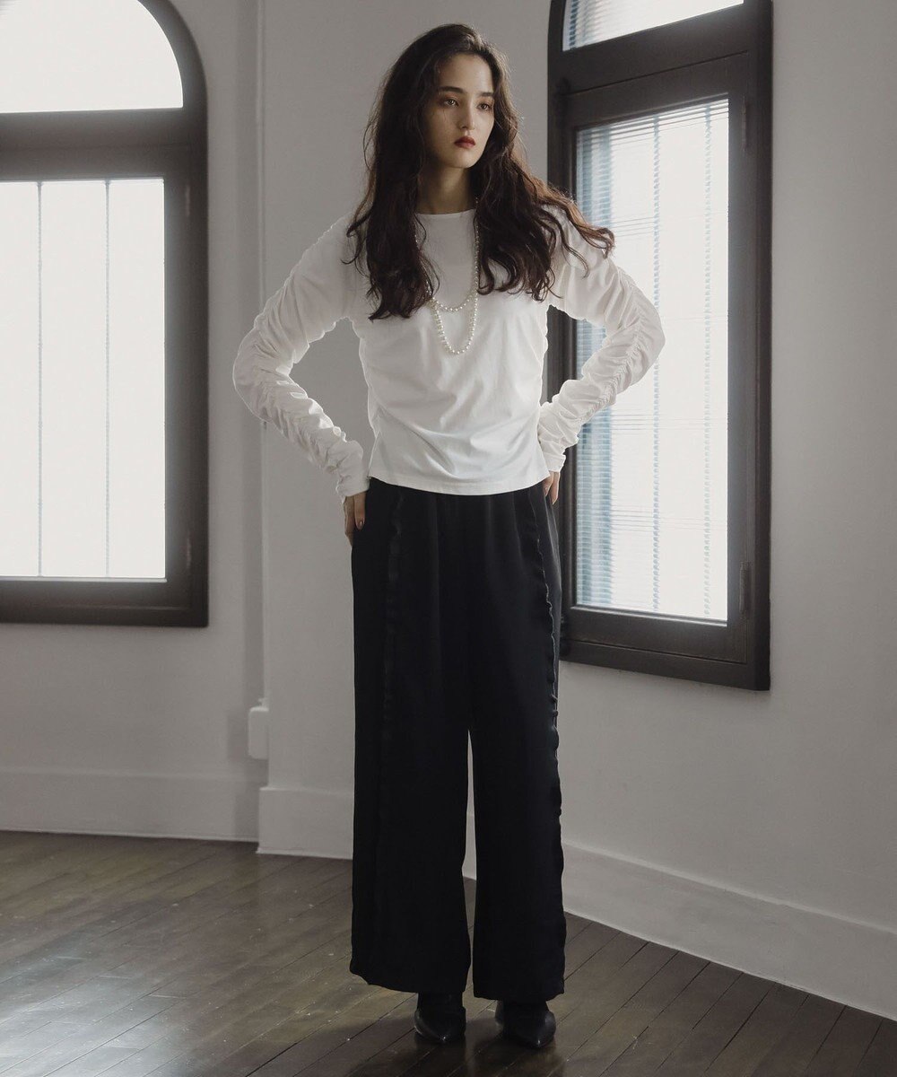 Green Parks ■ＥＳＣＡＲ　シャーリングギャザープルオーバー 