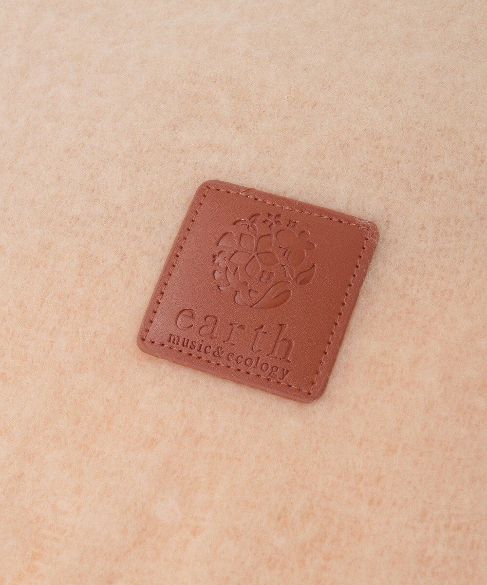 earth music&ecology ワンポイントビッグマフラー 