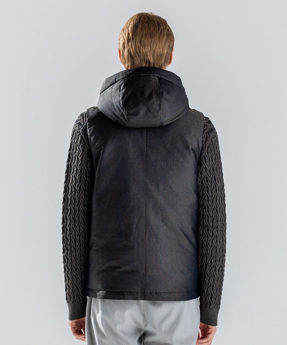 JOSEPH HOMME 【新素材】ライトラスターシャンブレー　ダウンベスト 