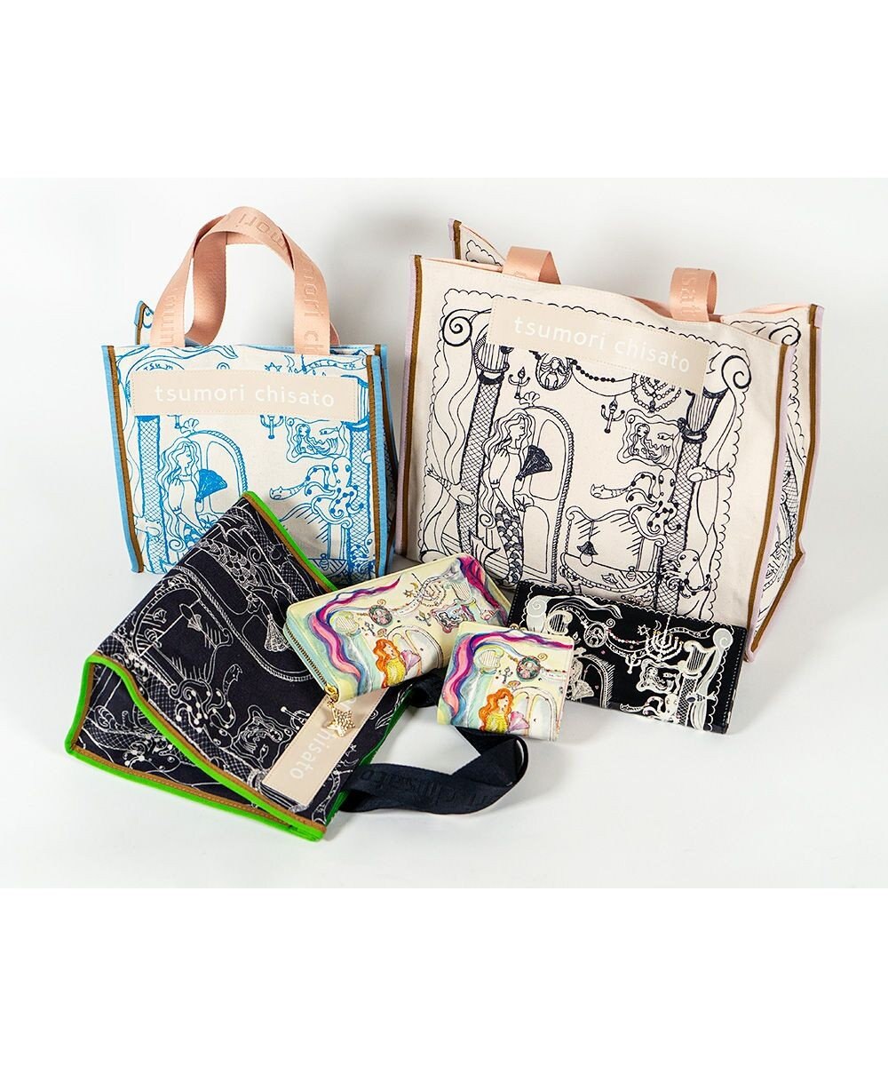 tsumori chisato CARRY マーメイドルーム 2つ折り財布 ミニ財布 がま口 