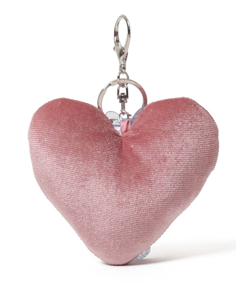 WEGO ベロアハートキーホルダー 