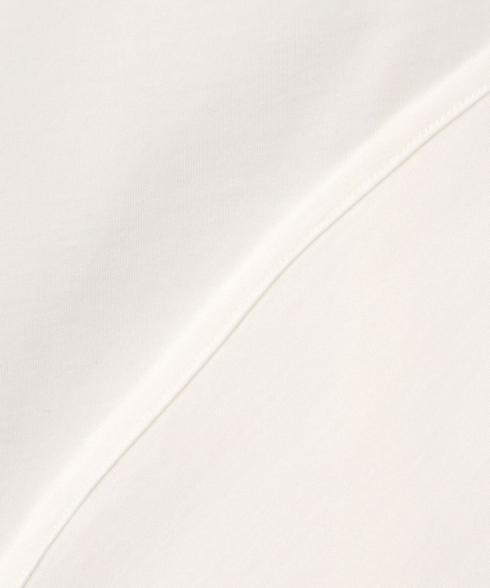 組曲 【WEB限定】プレーティング天竺フリルスリーブ Tシャツ 