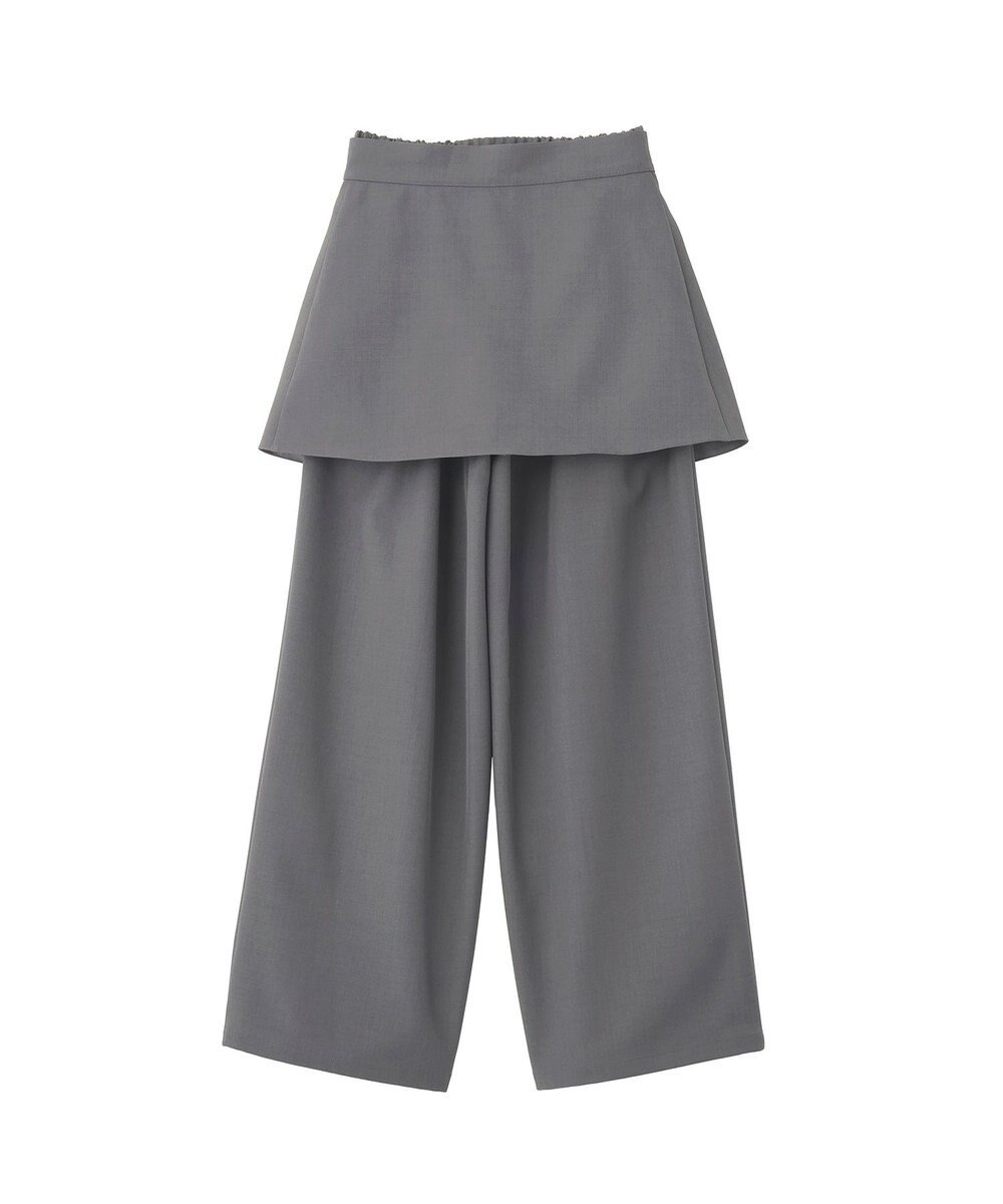 earth music&ecology 【予約】【2WAY】ラップスカート付きパンツ 