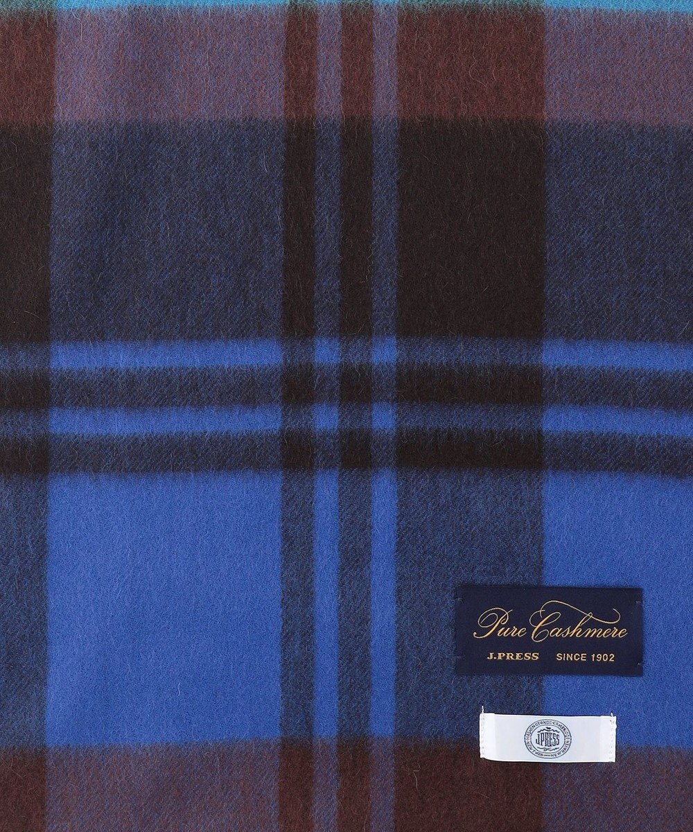 J.PRESS LADIES カシミヤチェック マフラー 